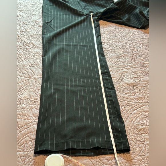 Have Black Pinstripe Wide Leg Pants - Picture 9 of 13